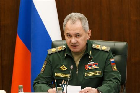 russian minister of defence